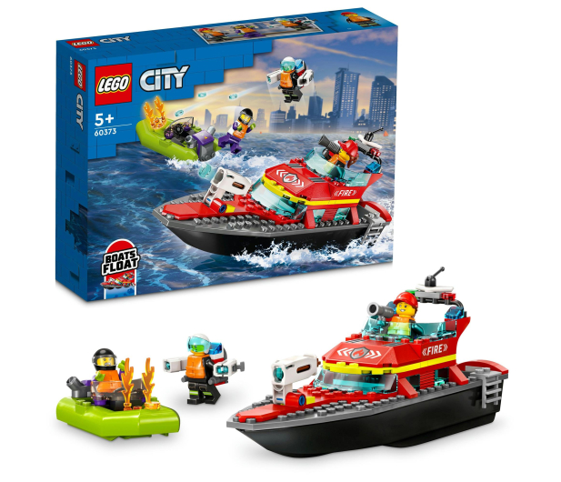LEGO City 60373 Łódź strażacka - 1091239 - zdjęcie 9